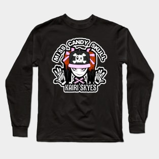 KAIRI SKYES ''MISS CANDY SKULL'' Long Sleeve T-Shirt